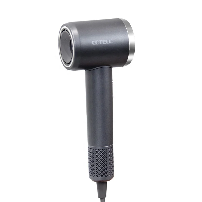 Cotell GS-610H 1500 Вт, легкий мощный высокоскоростной Профессиональный безлистный отрицательный ионный фен 120000 об/мин