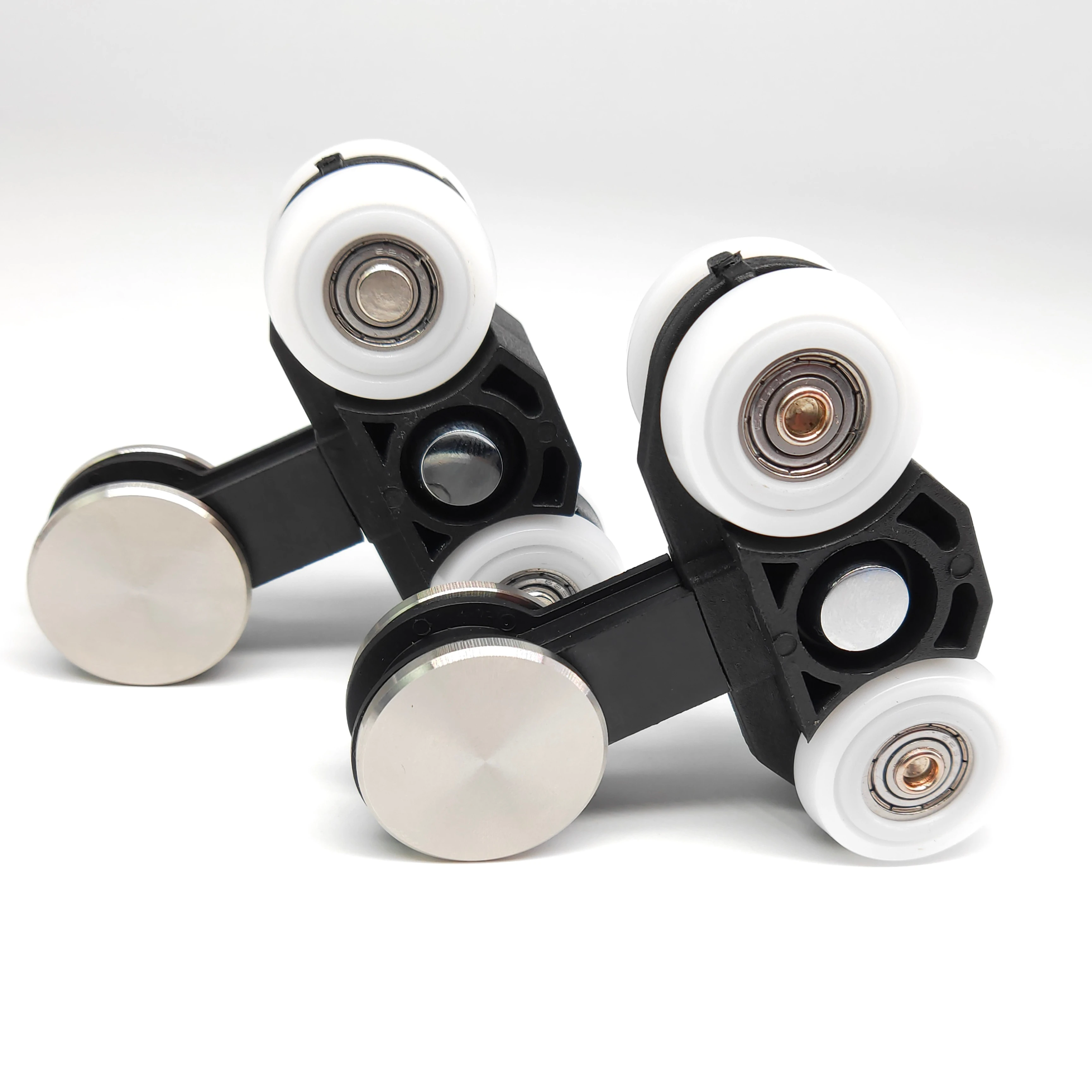 8-10 mm Plastic Stainless Steel Glass Shower Cabin Roller Wheel Bathroom Sliding Shower Door Roller