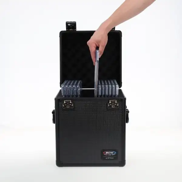 Aluminum Comic Book Storage Box  CGC Comic Slabs Case  with TAS locks-15pcs