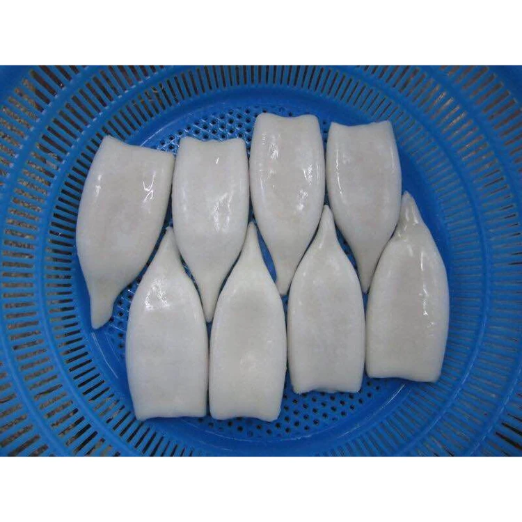 
factory direct high quality frozen Peru giant squid ring frozen seafood for EU market 