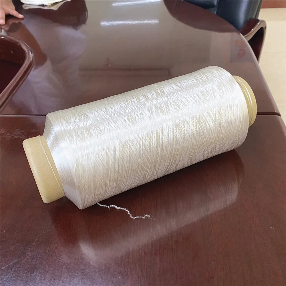 Raw white uv color change yarn Polyester DTY 150D Color changing yarn in response to sunlight or ultraviolet light