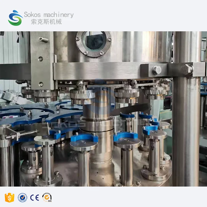  Автоматическая машина для розлива жестяных банок газированных