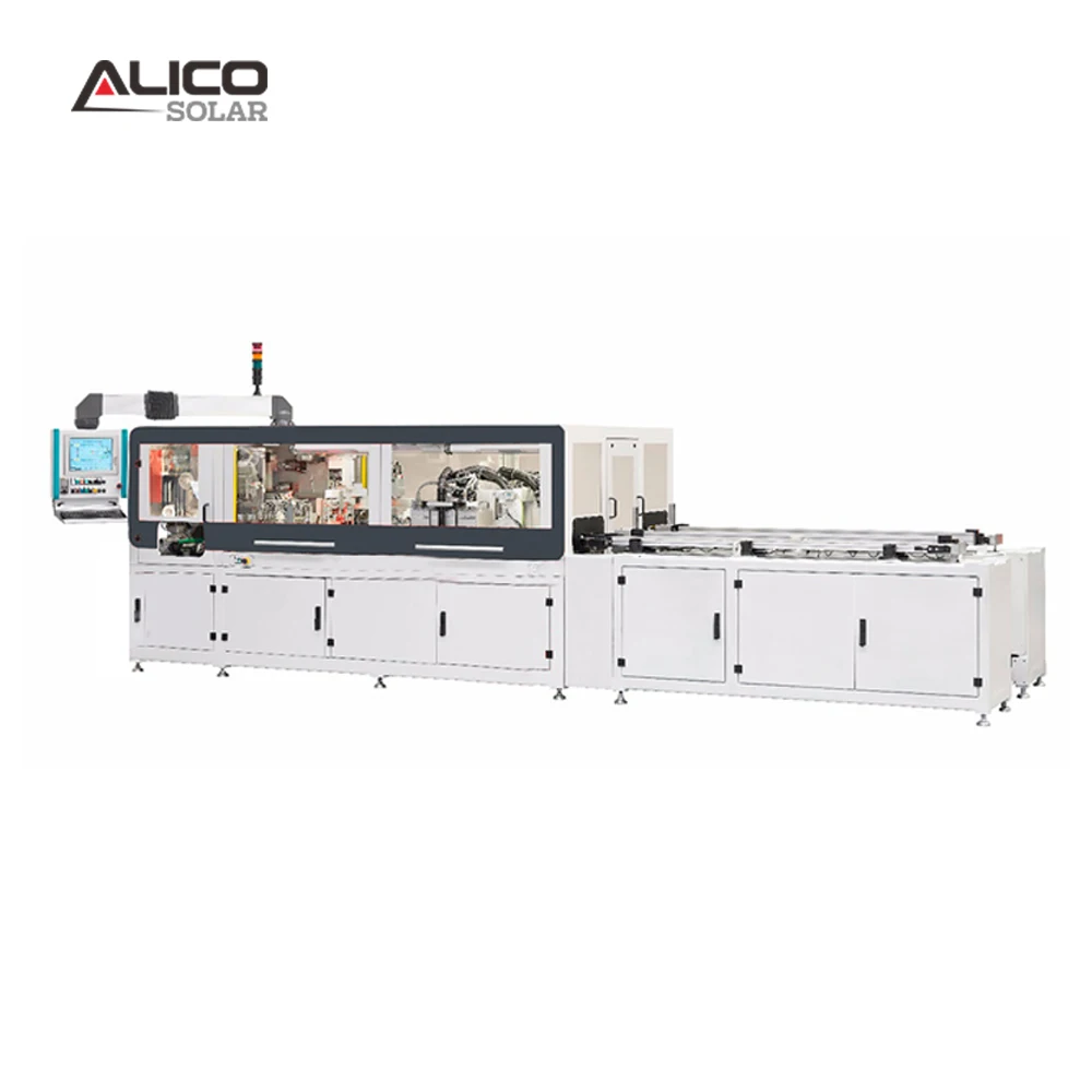 Alicosolar solar panels production line automatic Solar Module Assembly Line Machine solar panel manufacturing machines