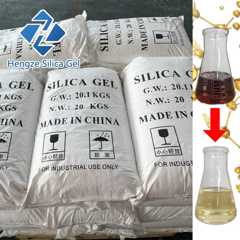 diesel bleaching waste oil decoloring chemical sand Petroleum Additives Food Use industrial silica gel