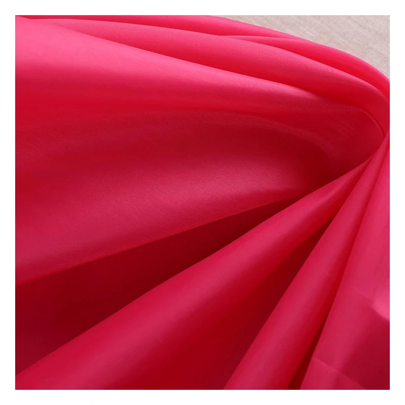 high quality cheap price various color 190T polyester solid dyed fabric