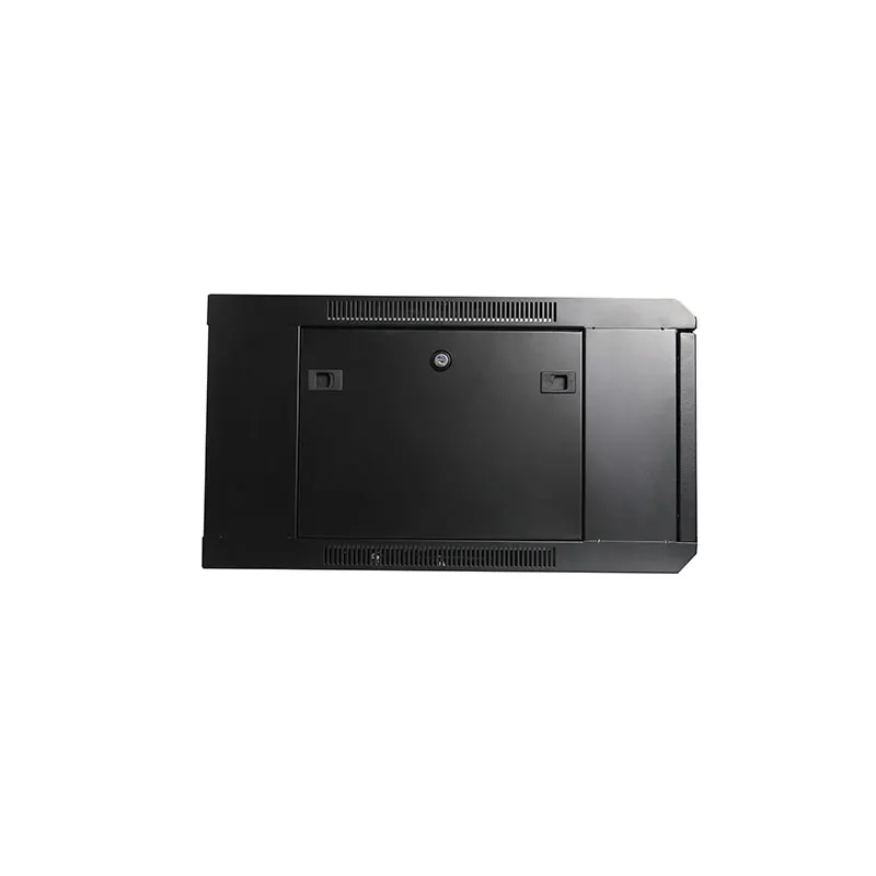 Black Perforated Door 6U Wall Mountable  9U 27U  42U Capacity with 19 Inch Standard Made of Steel  Network Server Cabinet