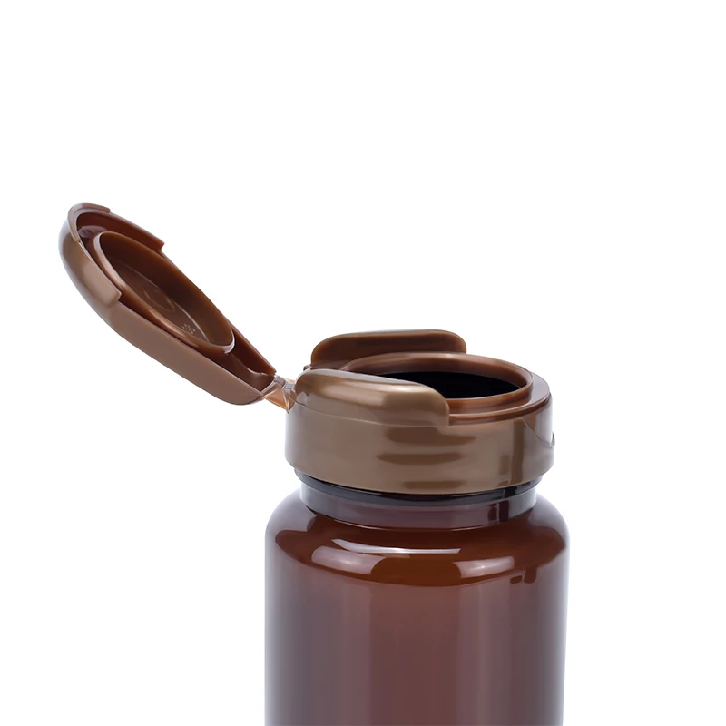 Plastic pill bottles 80ml 100ml 120ml 150ml PET pharmaceutical capsule pill bottle with seal medicine vitamin bottles containers