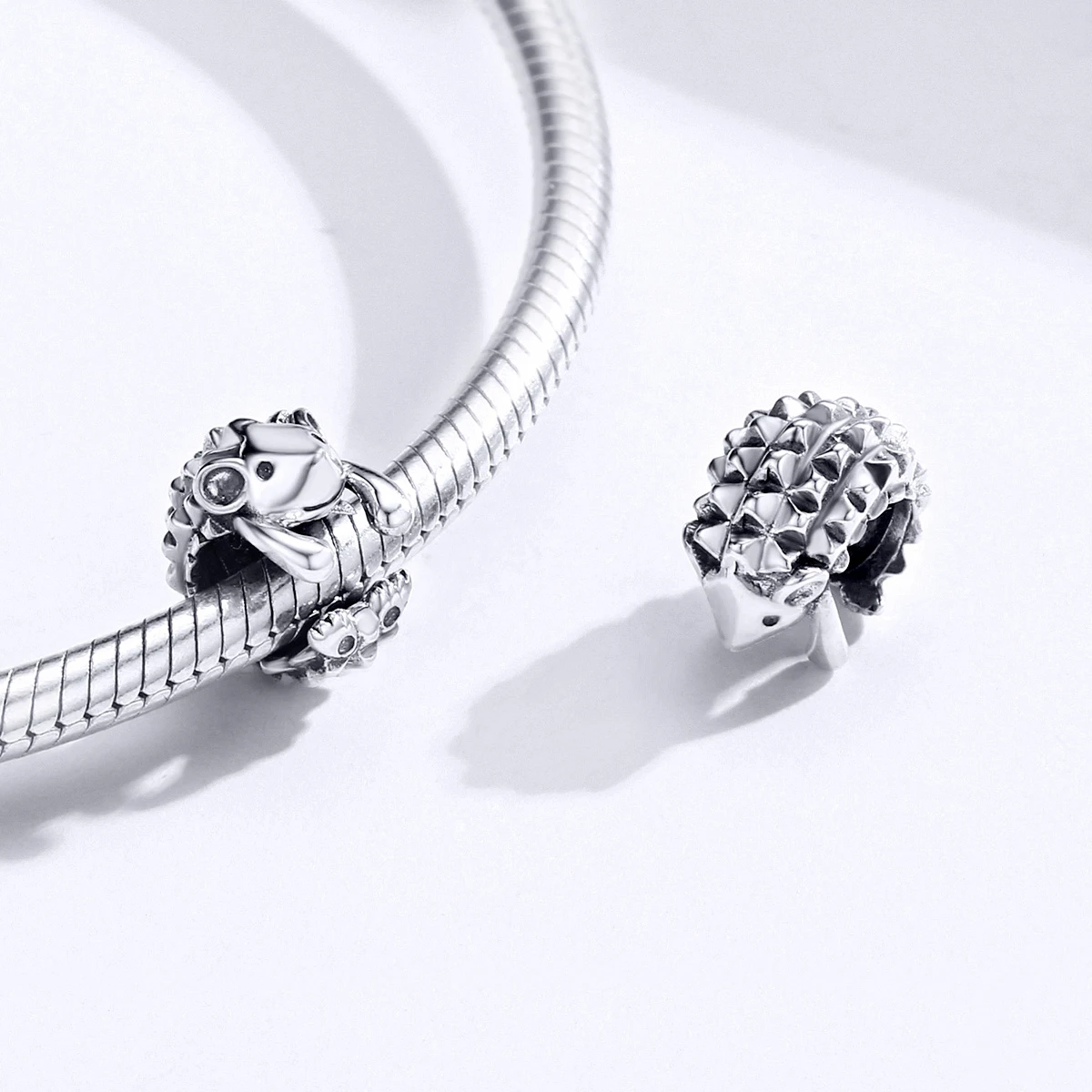 hot selling 925 sterling silver hedgehog  stirling silver  hanging charms charms