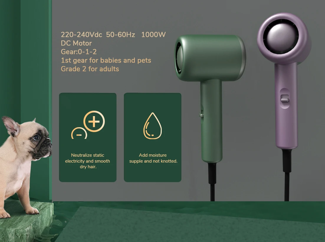 New Best Seller Foldable Mini High Power Magnetic Portable Travel Hotel Professional Blow Cepillo Secador Ionic Hair Dryer