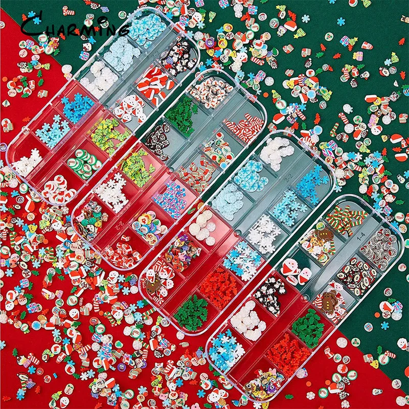 High quality polymer clay fruit slice polymer clay sprinkles For Slime Earrings Charms Paste