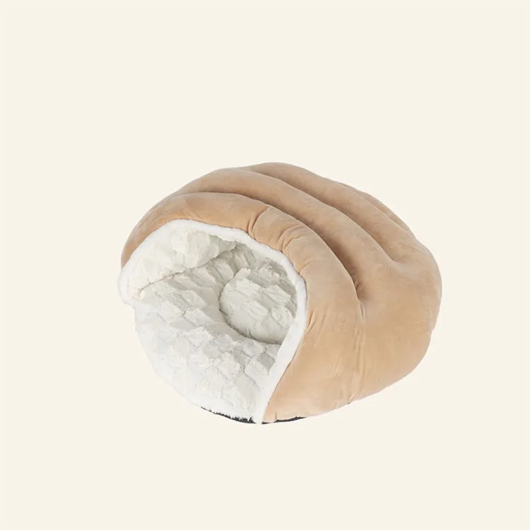 2021 New XL organic dog house indoor warm kennel pet cat cave  dog sleeping bag