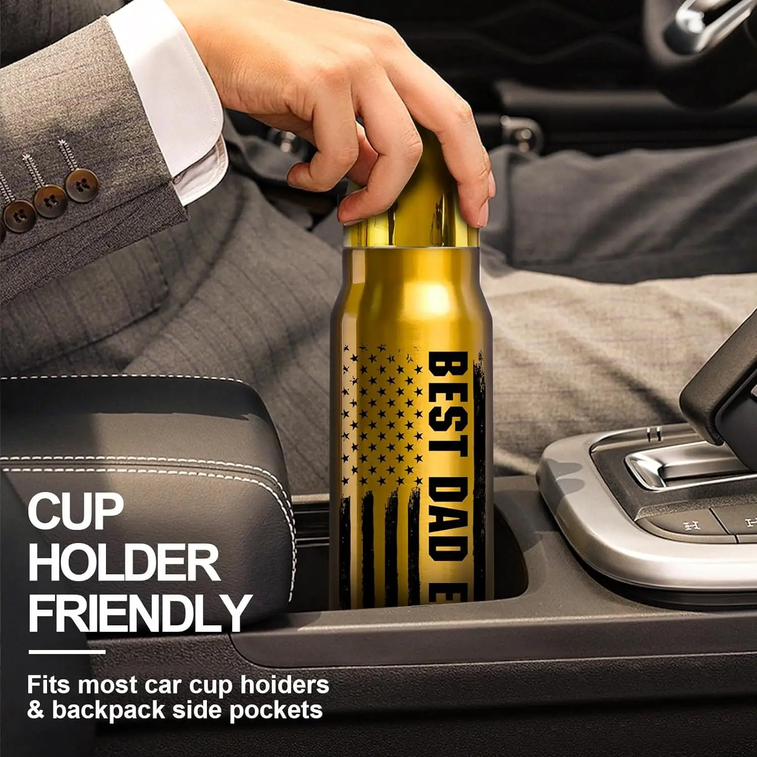 2023 Hot Custom 350ml500ml Rifle Style Lovers Gifts Souvenir Bullet Shaped Vacuum Thermo Flask Water Bottle