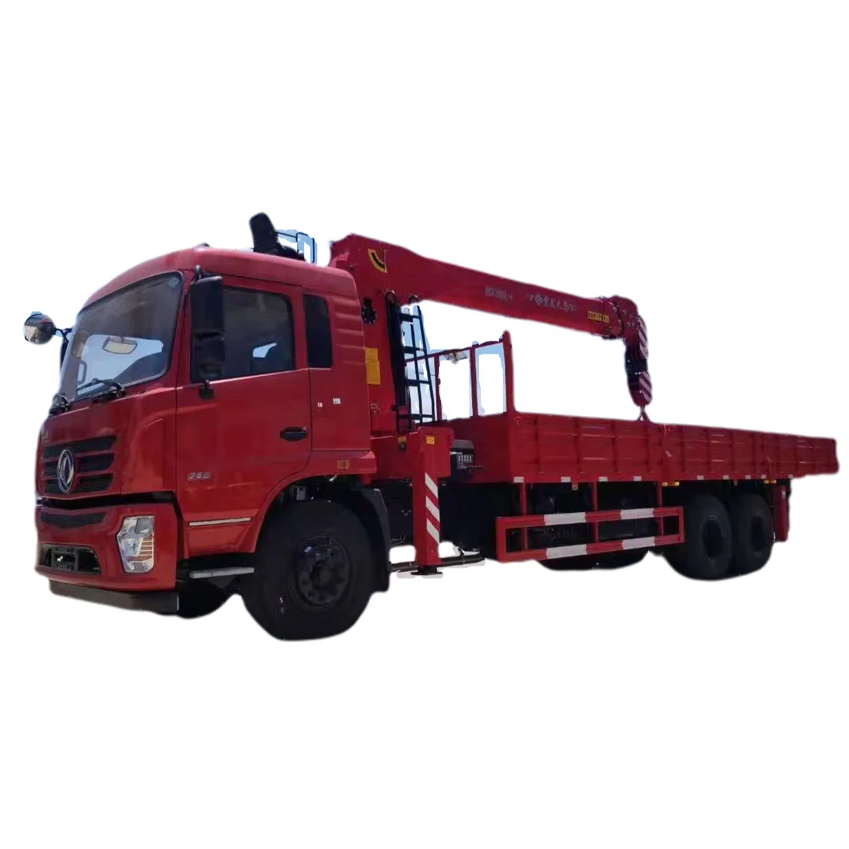 6x4 Dongfeng Hongchang Tianma 12 ton truck mounted crane price in Argentina