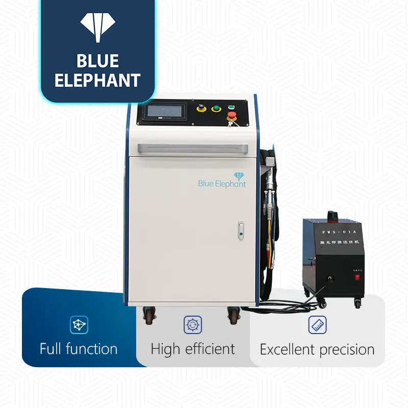 Blue Elephant CNC Laser machine 3 in 1 laser welding cleaning machine 1000W 1500W for metal sheet metal