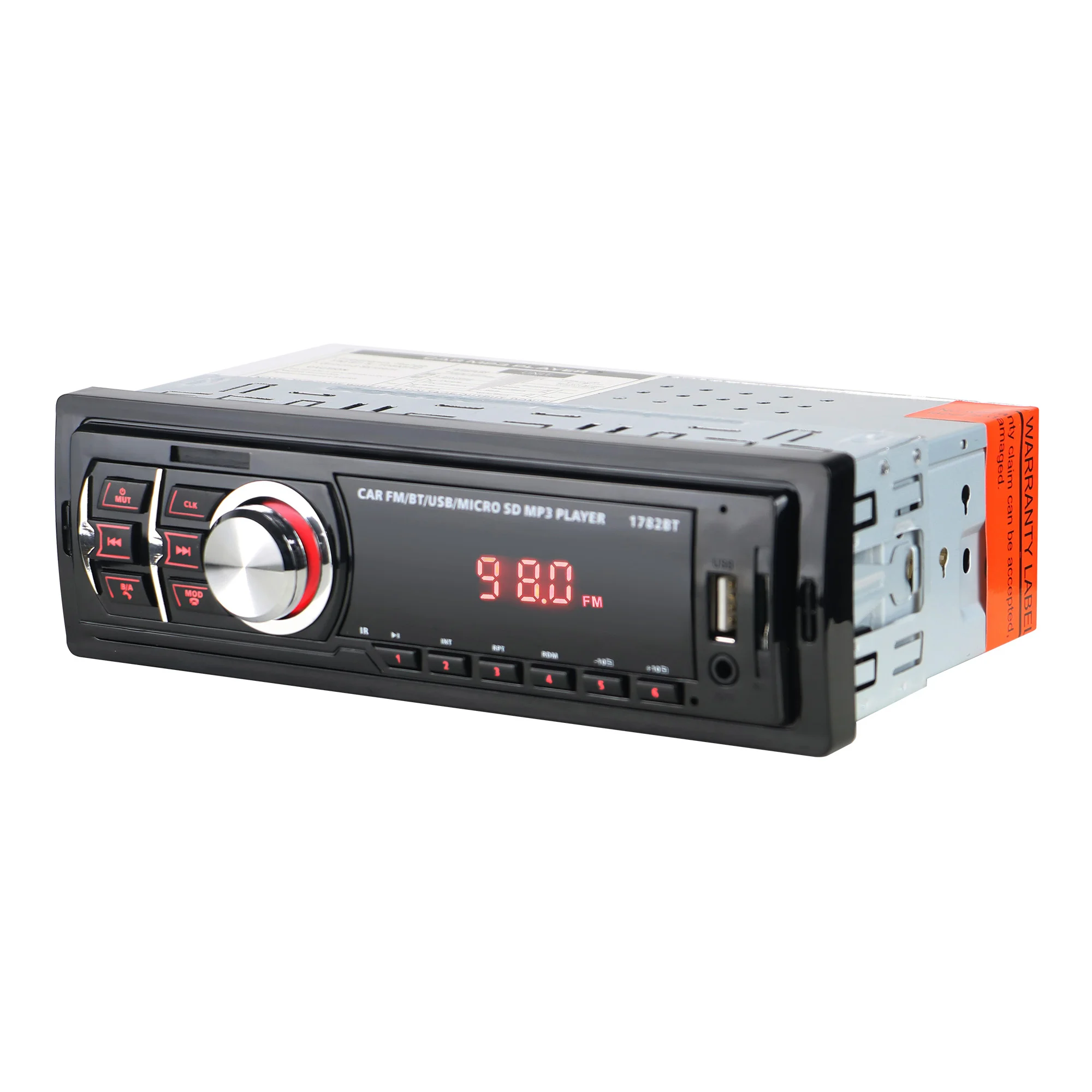  Автомагнитола BT 1din автомобильный стерео аудио плеер MP3 автомобильное