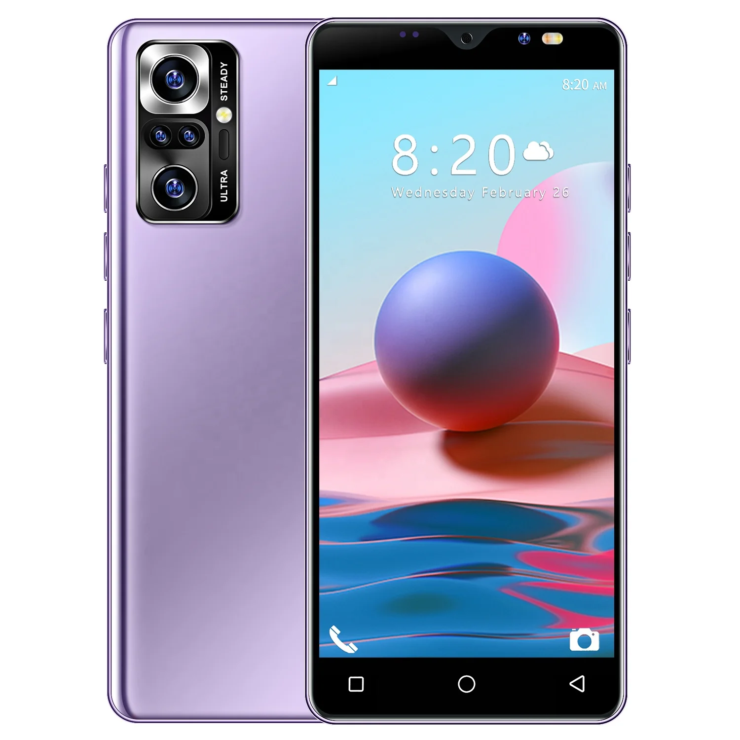  Новинка 2021 лидер продаж Оригинальный разблокированный смартфон Note10 Pro + на базе Android 10 4 Гб 64 ГБ 3G 4G 5G OEM Мобильные телефоны с