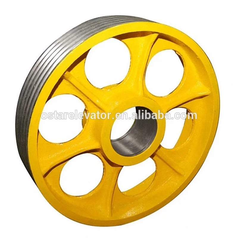 
Cast Iron Deflector Sheave Pulley Elevator Cast Iron Pulley Sheave lift 