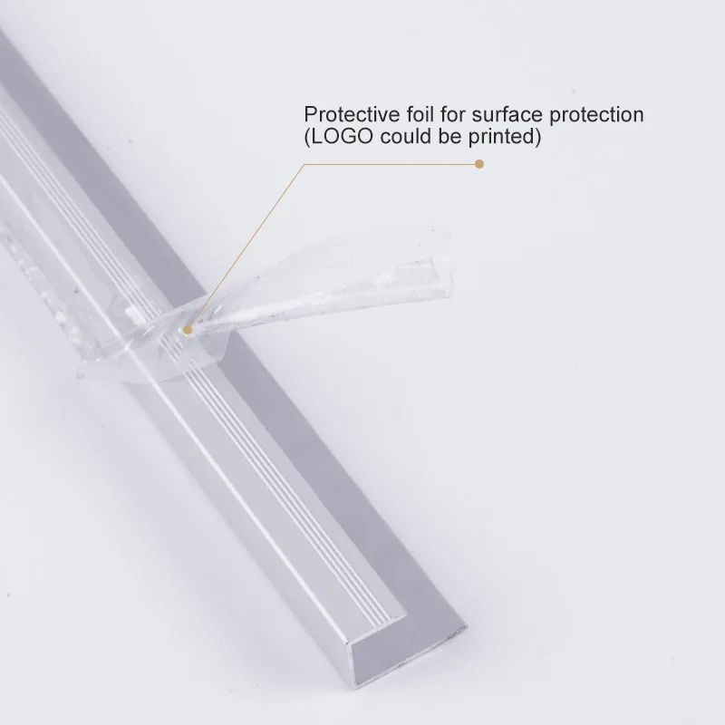 Foshan FSF Laminate Floor Easy Installation Application Aluminum Metal Strips Ceramic Tile Stair Nosing Trim