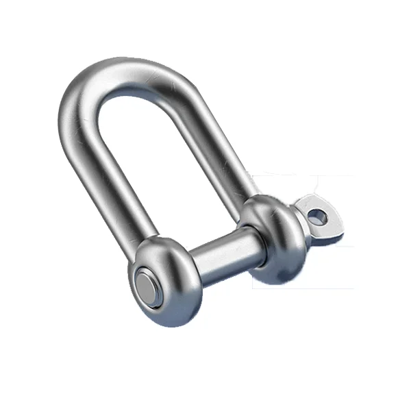 High Quality Luggage Accessories DIY Metal Buckle Detachable Screw D Buckle Horseshoe Buckle