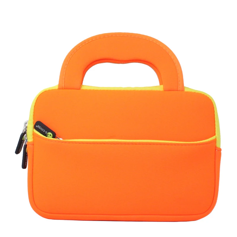 Customize Reusable Waterproof Neoprene Solid Netbook Smart Sleeve Zip Laptop Tablet Bag For Kids