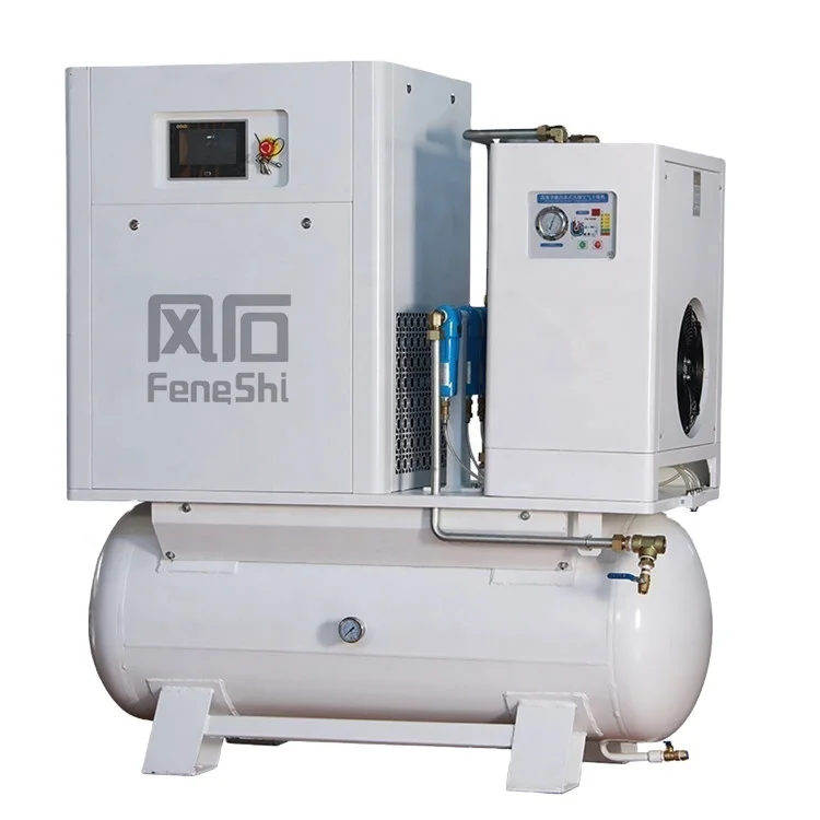 Комбинированный роторный винтовой воздушный компрессор с приемником и сушилкой, 220 В, 30 л.с., compair, Саудовская Аравия