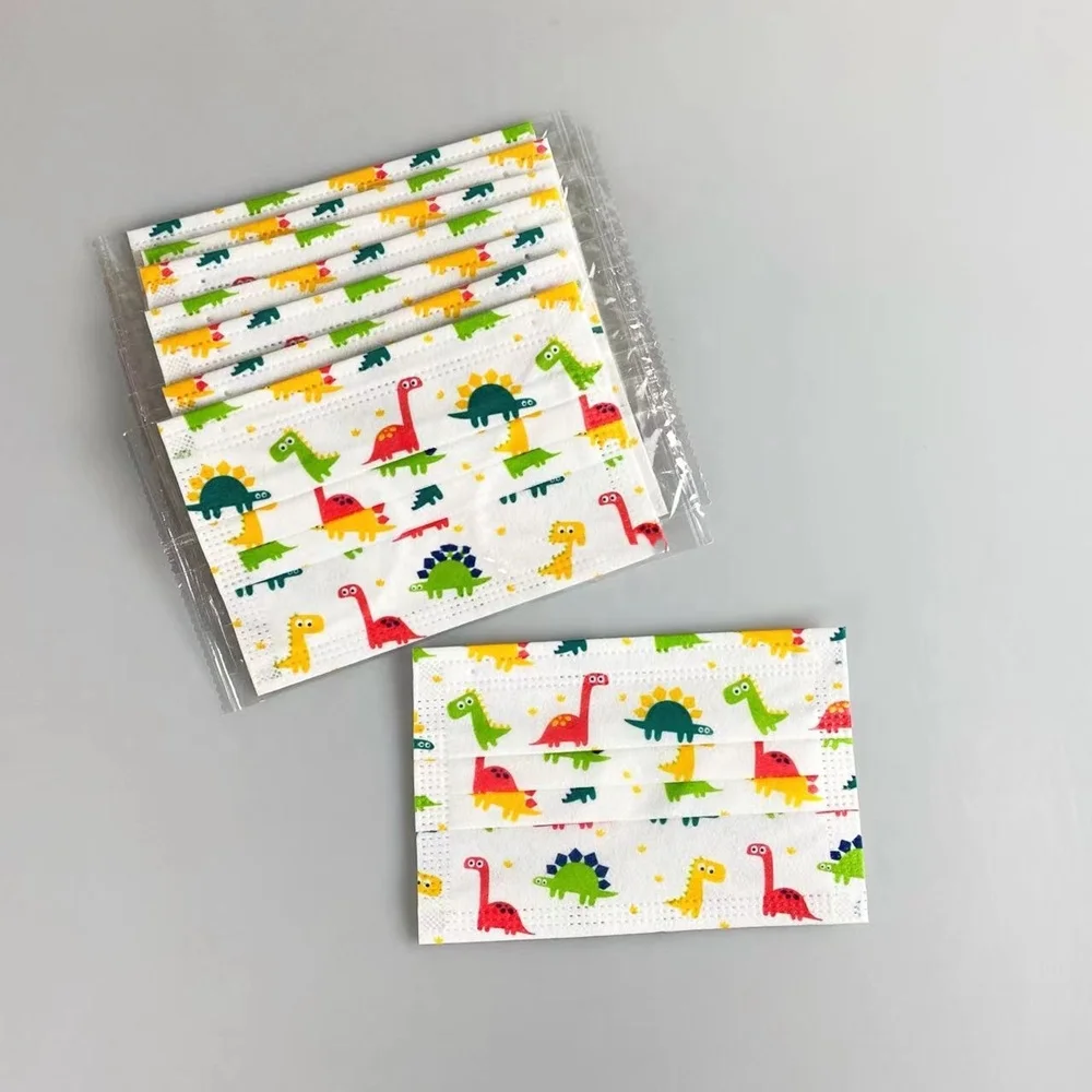 Disposable Nonwoven medical mask PPE facemask for kids children 510k individual packing