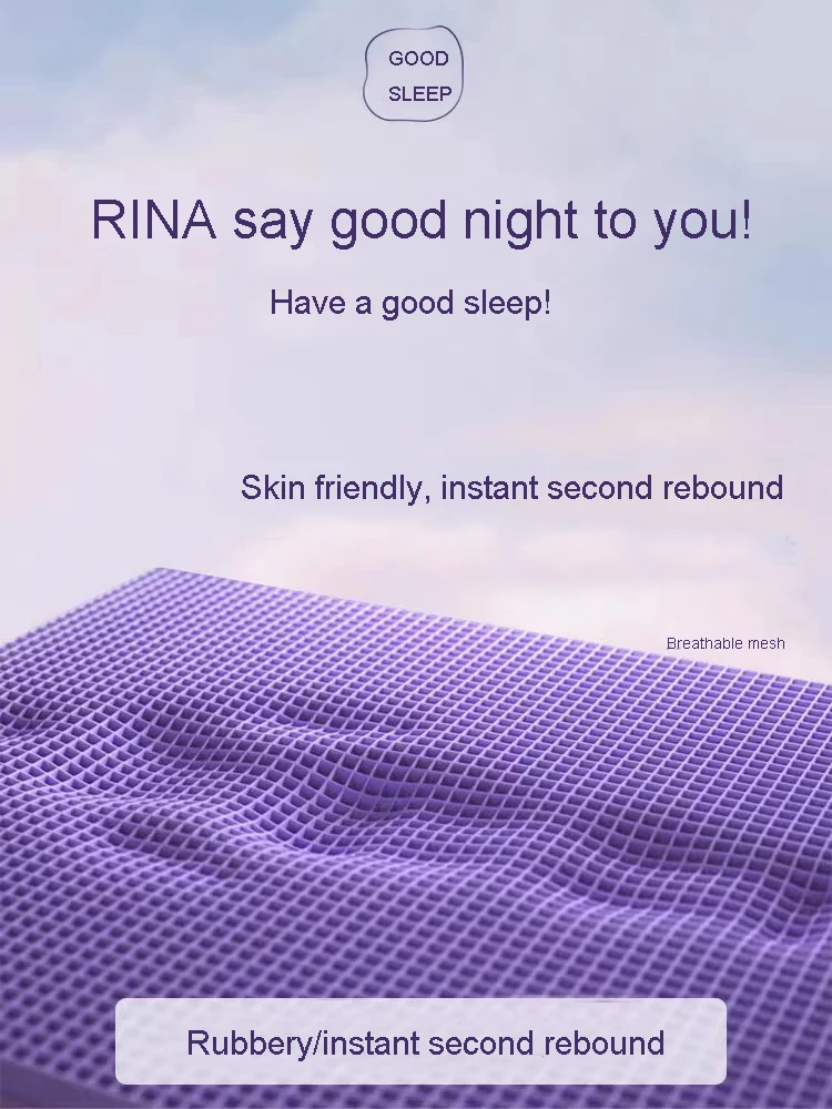 Factory Direct Sales Super Soft King Size Cooling Gel Memory Foam Tpe Gel Topper Grid 3d Material Mattress