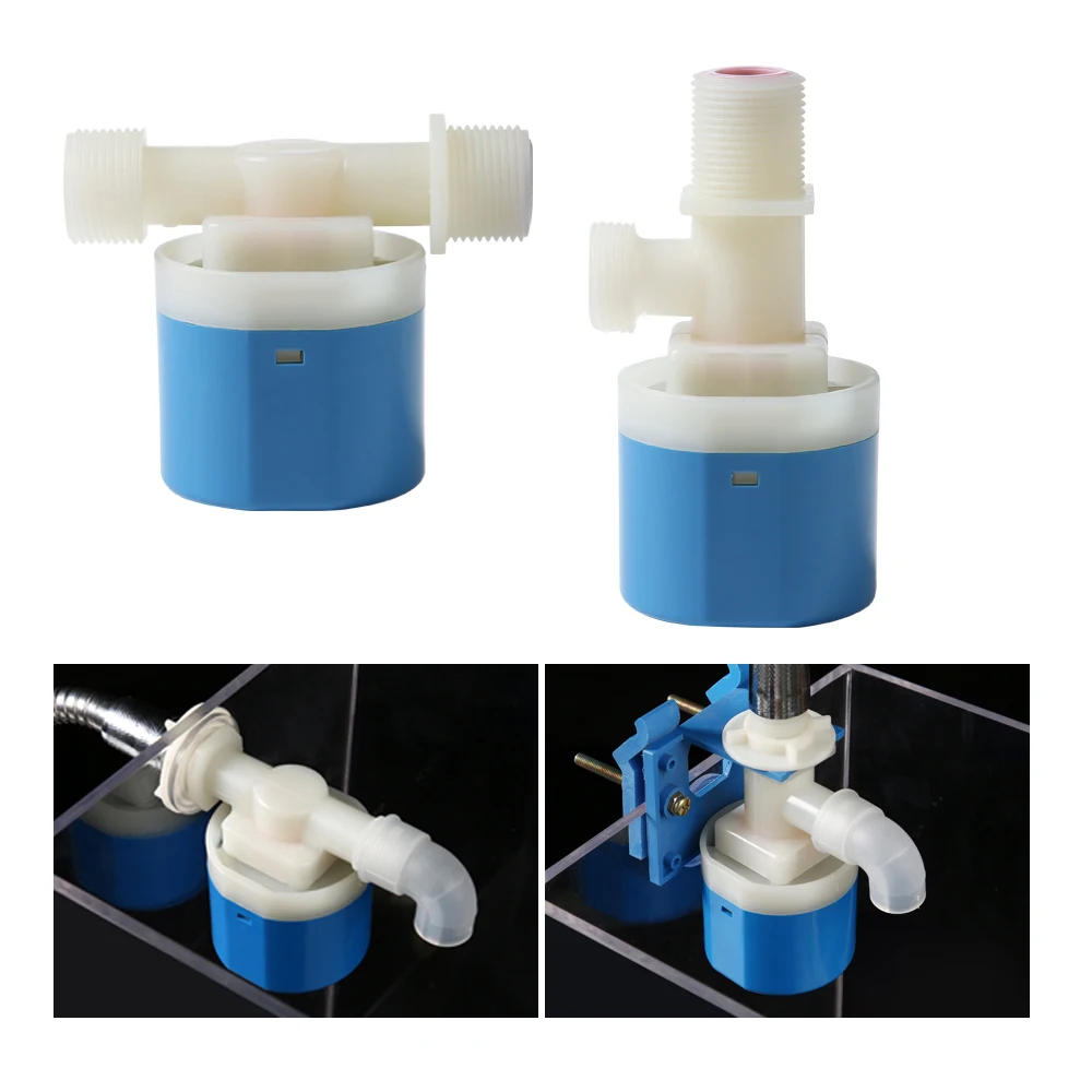 JUNY 3/4 Inch Automatic Water Tank Float Ball Level Control Valve