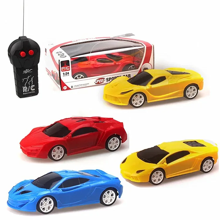 Very cheap Cartoon 4-Channel Sports car for Baby, Toddlers, Kids toys rc car