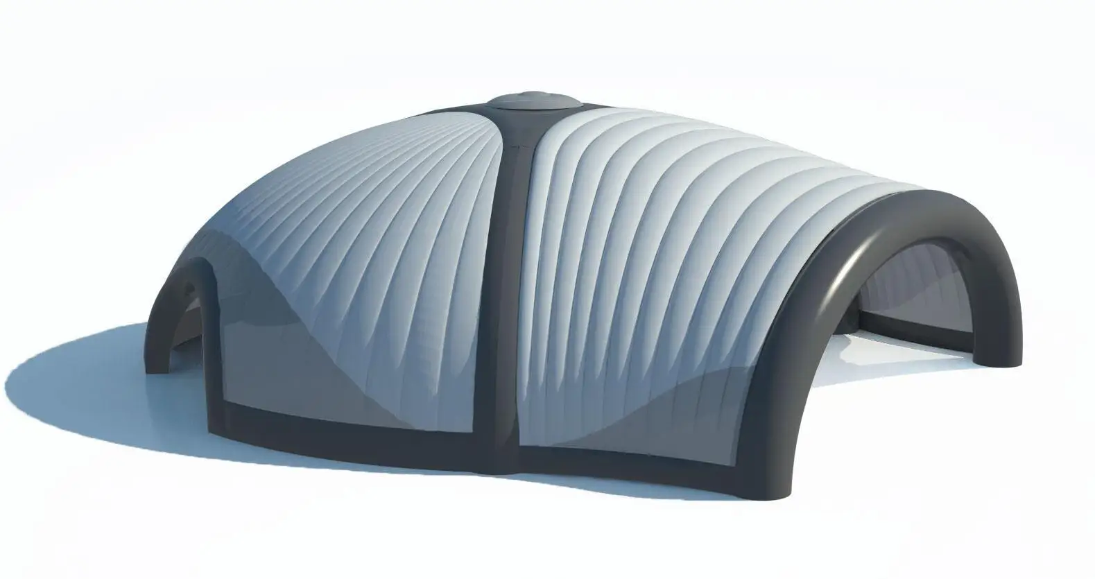 Most popular white inflatable dome tent