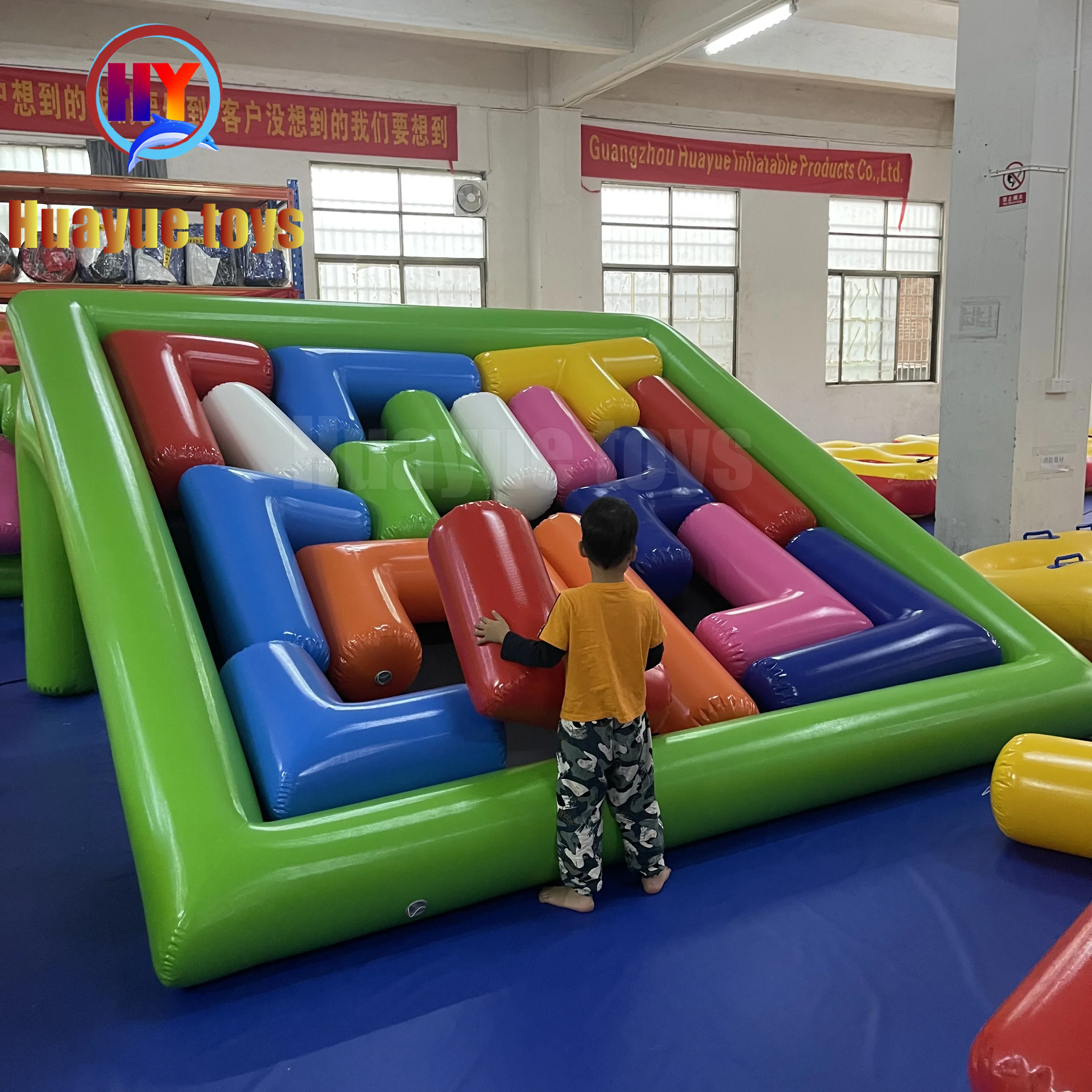 Popular Big Block Puzzle  Sport Game Team Building Games For Amusement Kids dora toys tetri  blocks evel knievel inflatable