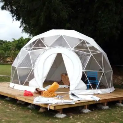Customized Outdoor Glamping Windproof Camping  Dome Tent Factory Wholesale for Desert Igloo Dome Tent Trade Show Tents