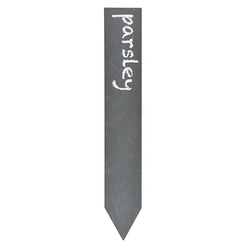 vegetable garden markers custom black t type garden stake tag holder printed slate,crayon marker set garden metal plants label