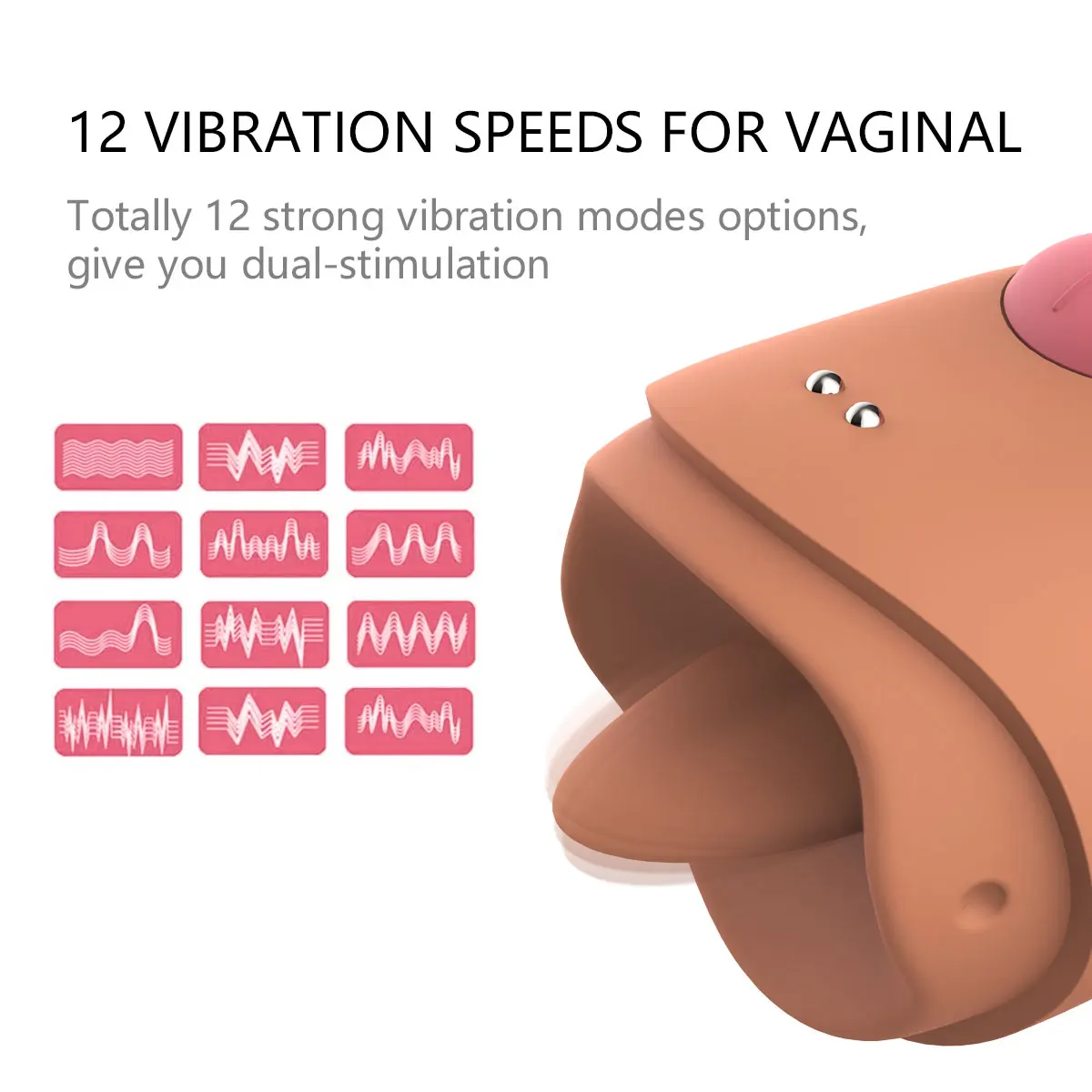Mini Cute Bare Tongue Licking Vibrator Adult Sex Toy For Women Nipple Pussy Licking Vibrator Female Masturbator Toys
