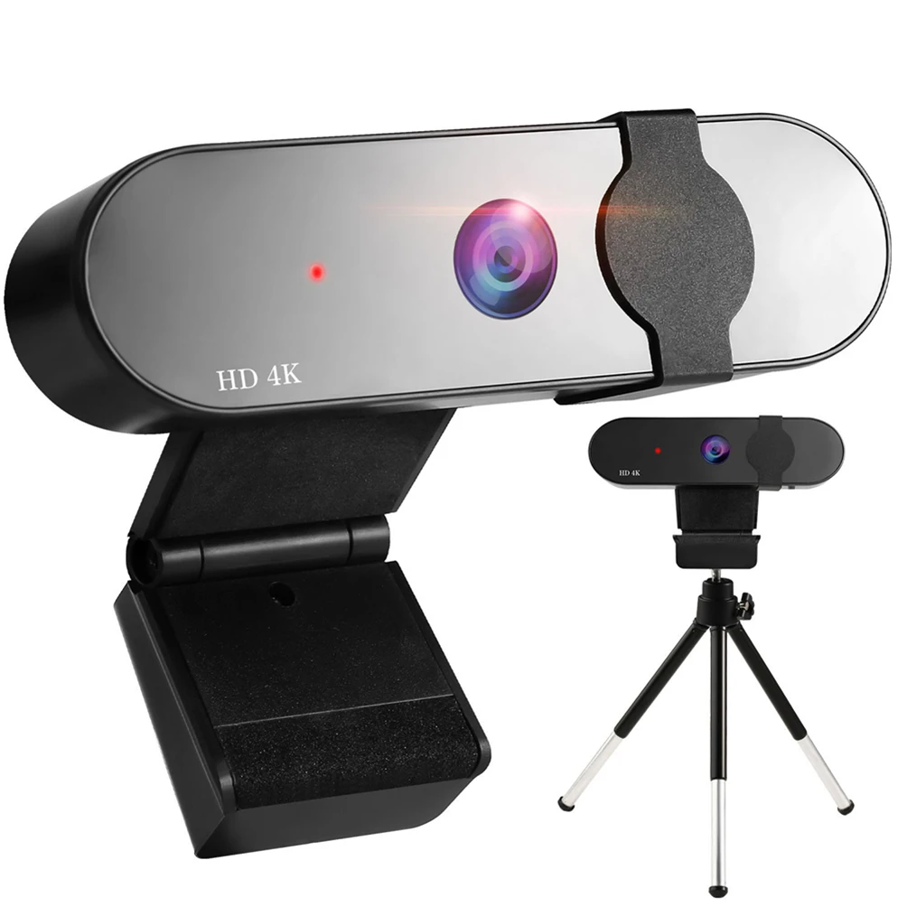 
2021 Hot Sale Professional 4K Full HD Webcam USB2.0 90+ degree wide viewing angle Camera for study or play at home 
