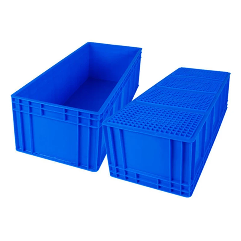 Настраиваемый утолщенный пластиковый оборотный ящик для логистических складов и супермаркетов