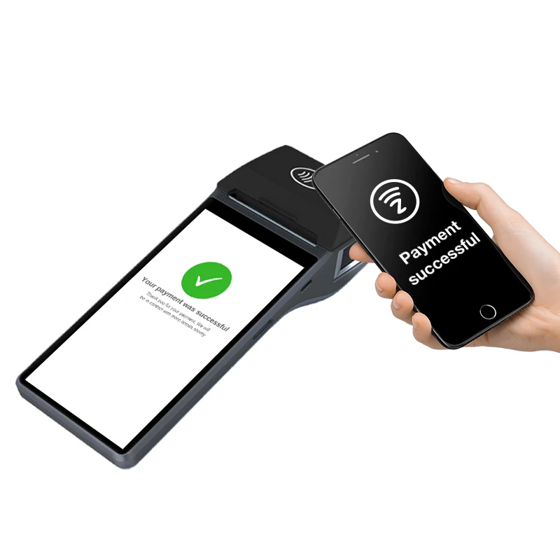 Mobile Payment Solutions Softpos Cashfree Terminal 6.0 Inch Touch Screen Android NFC Smart POS Z300P