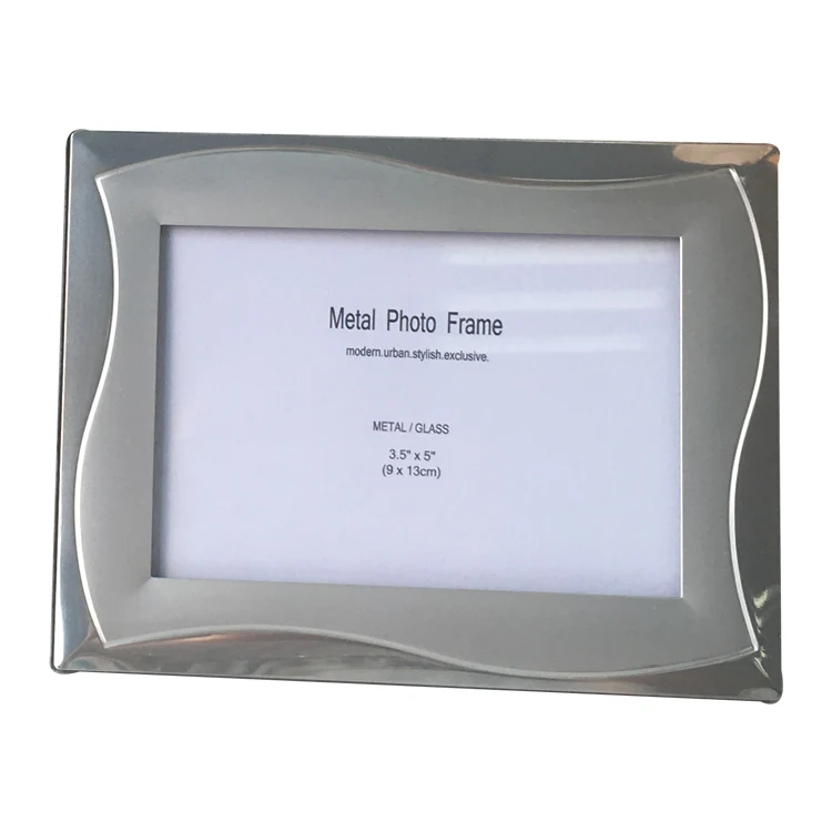 
6X8' Creative and distinctive metal aluminum photograph frame, set up family picture frames wall glass photo frames practical 