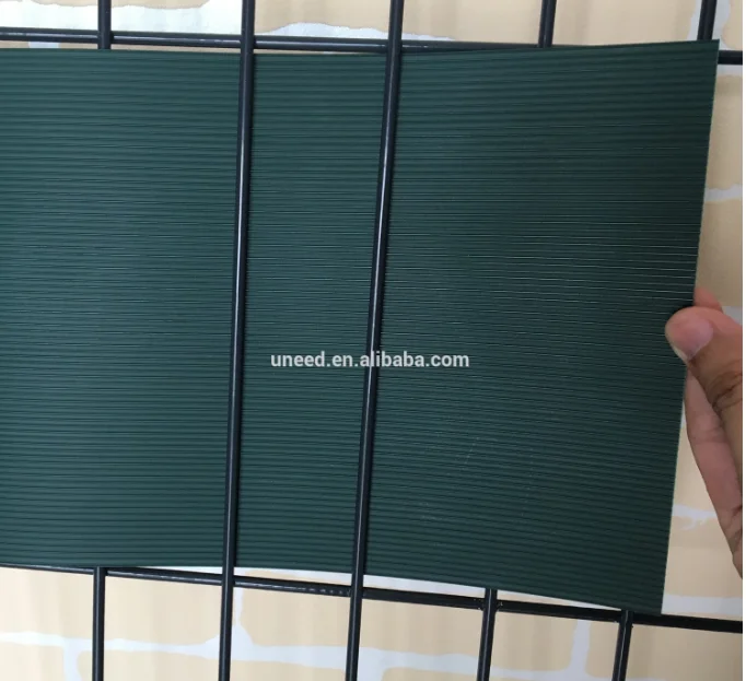 Easy to Install Privacy Protection Anti-UV Hard PVC Strip Fence Privacy Protection/Anthrazit Sichtschutzstreifen Gartenzaun