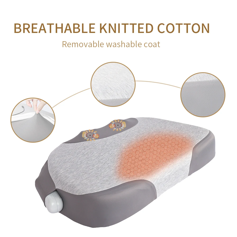 Hot Sell Handheld Pillow Massage Neck Shiatsu Massage Home Massage Pillow With Heating
