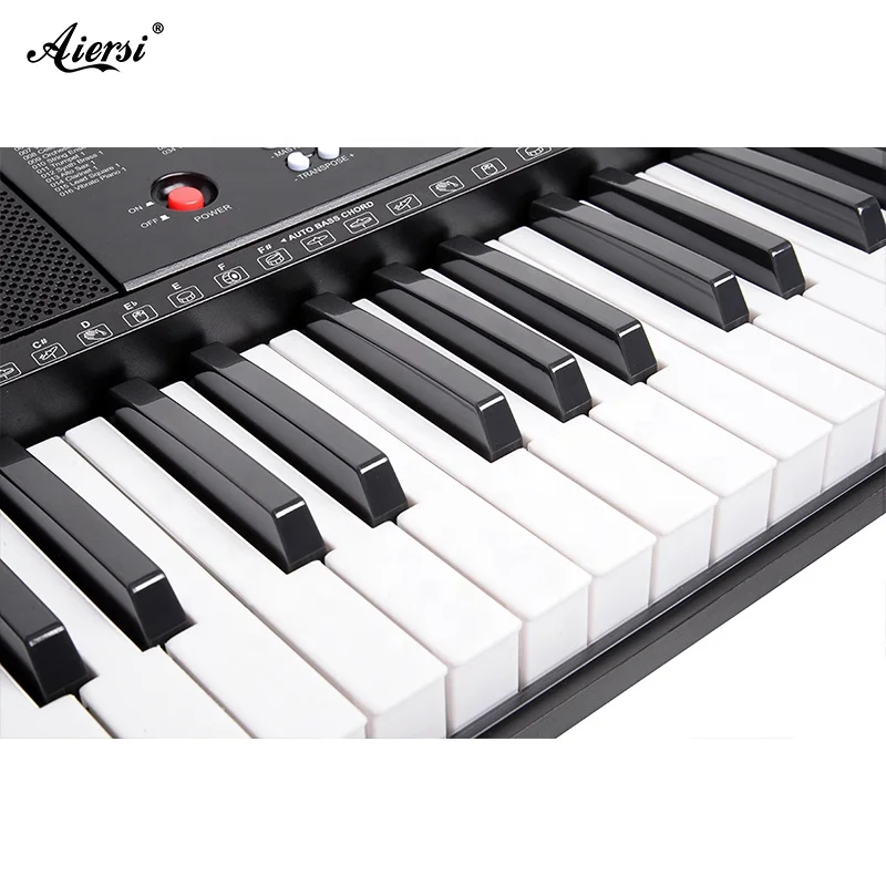 Hot Sales Aiersi Brand Musical Instrument Toys Keyboard Piano Electronic Organ For Kids Electronic Organ MIC/Phone/Output Jack