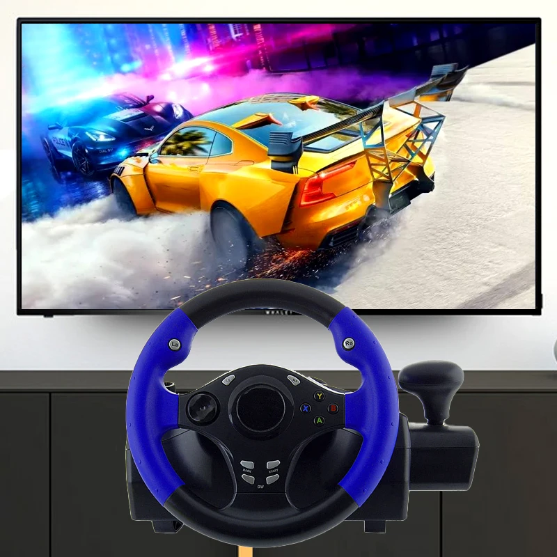 7 в 1 Автомобильная игровая подставка вождения Volante Para Set Racing PC PS3 PS4Game Рулевое колесо для мобильного Xbox One 360 с