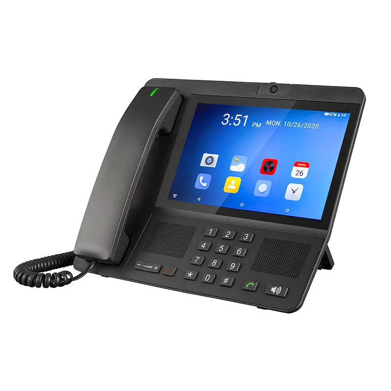  LS830 4 аппарат не привязан к оператору сотовой связи Смарт Android фиксированной беспроводной Настольный телефон 8 дюймов экран видео с VoLTE Wi-Fi BT и точку