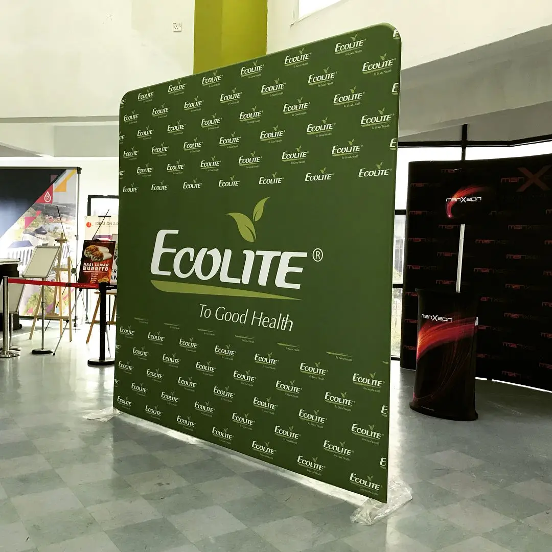 Rts Exhibition Portable 10 X 10 Expo Display Stand Trade Show Booth Counter 3X3 Exhibition Stand Tradeshow Booth