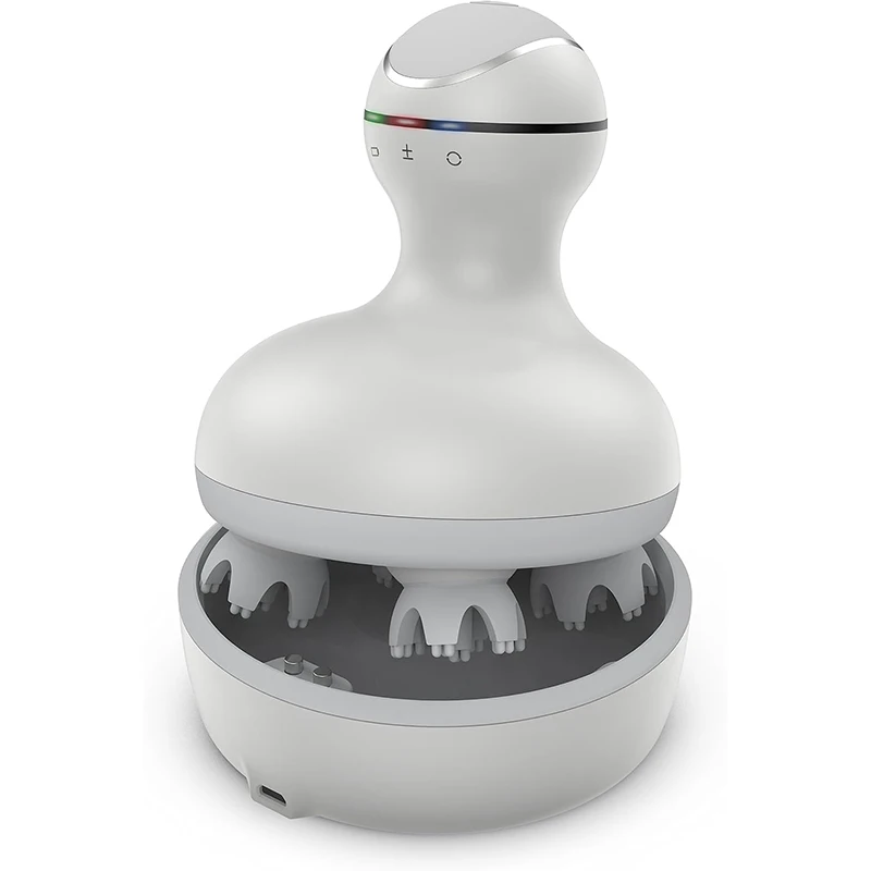 Handheld Portable Head Scratcher Massager for Hair Growth Deep Clean Stress Relax Scalp Massager