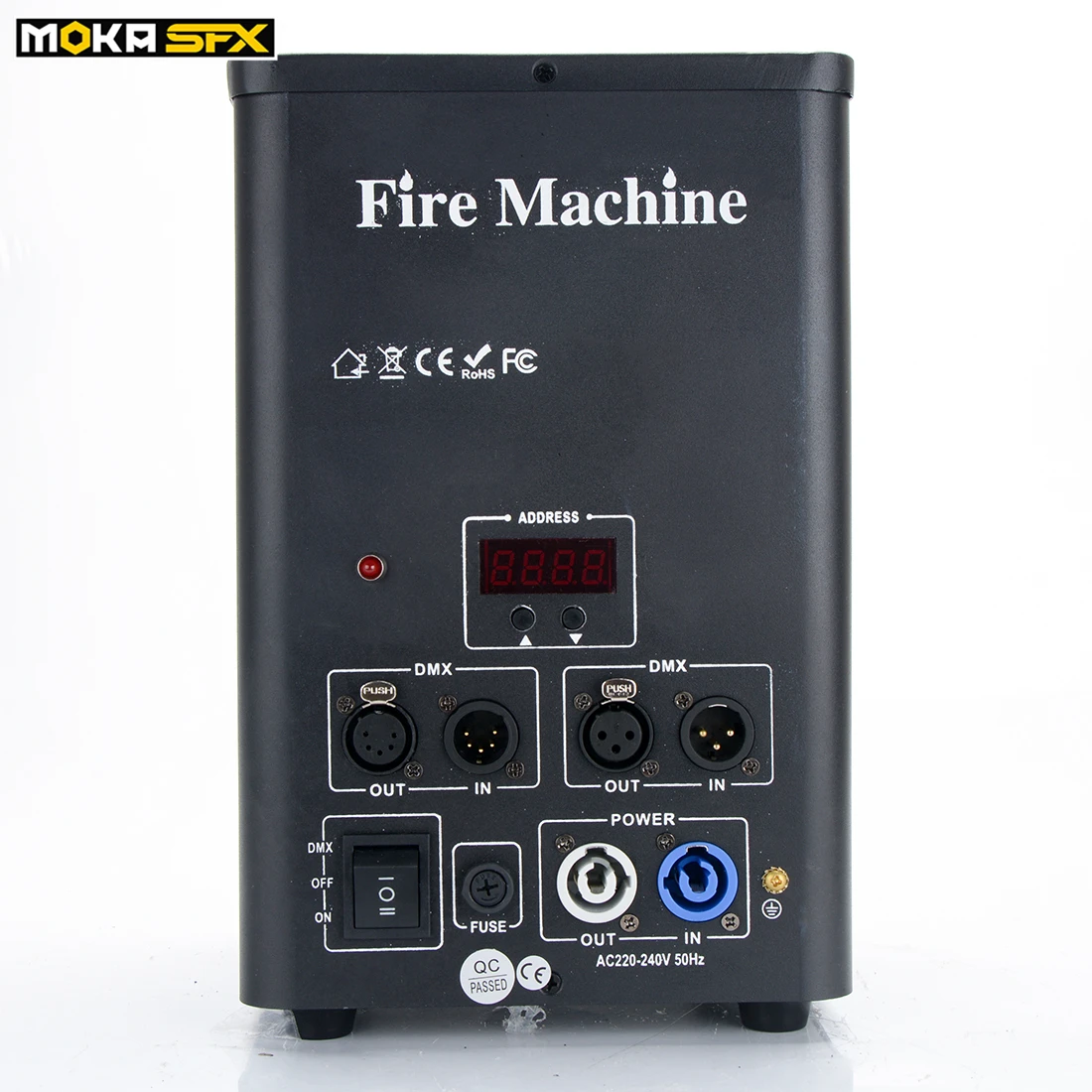 Сценический эффект DMX512 контроль 80 Вт мини-размер сжиженный пламя гениальная машина для сцены dj бара концерта
