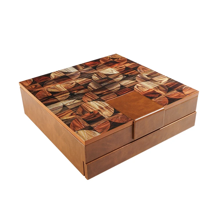 Custom Fancy Wooden Gift Box Package Wood Box