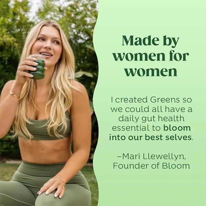 Hot Sale OEM Superfood Greens Powder with Probiotics and Prebiotics Gut Health Chlorella, Green Juice