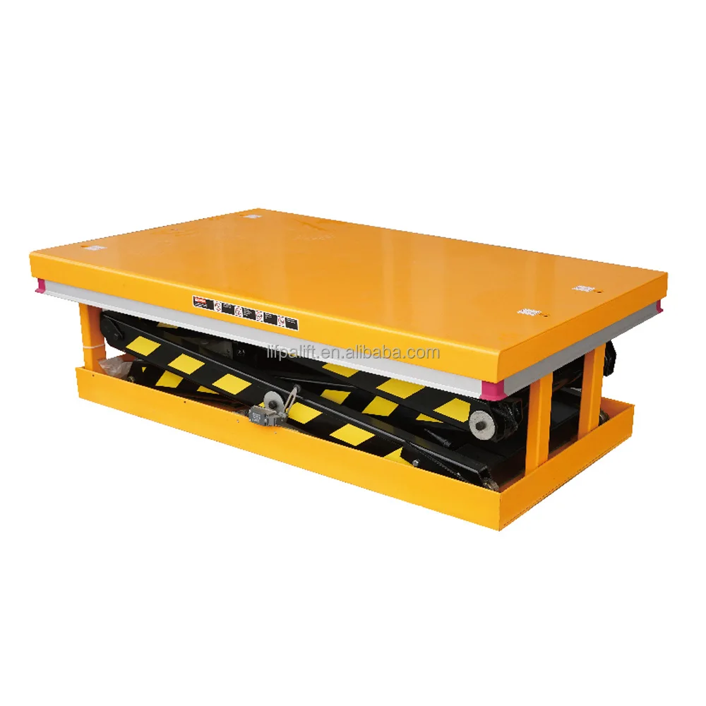 1000kg Electric Hydraulic Double Scissor Lift Platform