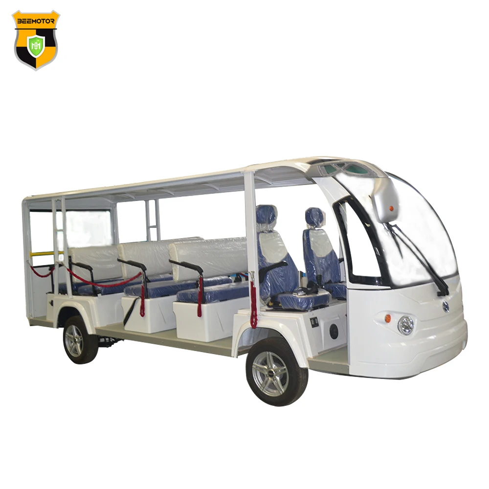 Good Quality 72V 8 Passenger Sightseeing Tourist Mini Buggy Bus & Electric Passenger Car